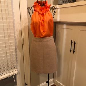 Wool Jcrew Pencil Skirt
